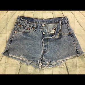 Levi’s 501 Button Fly Made to Order Shorts